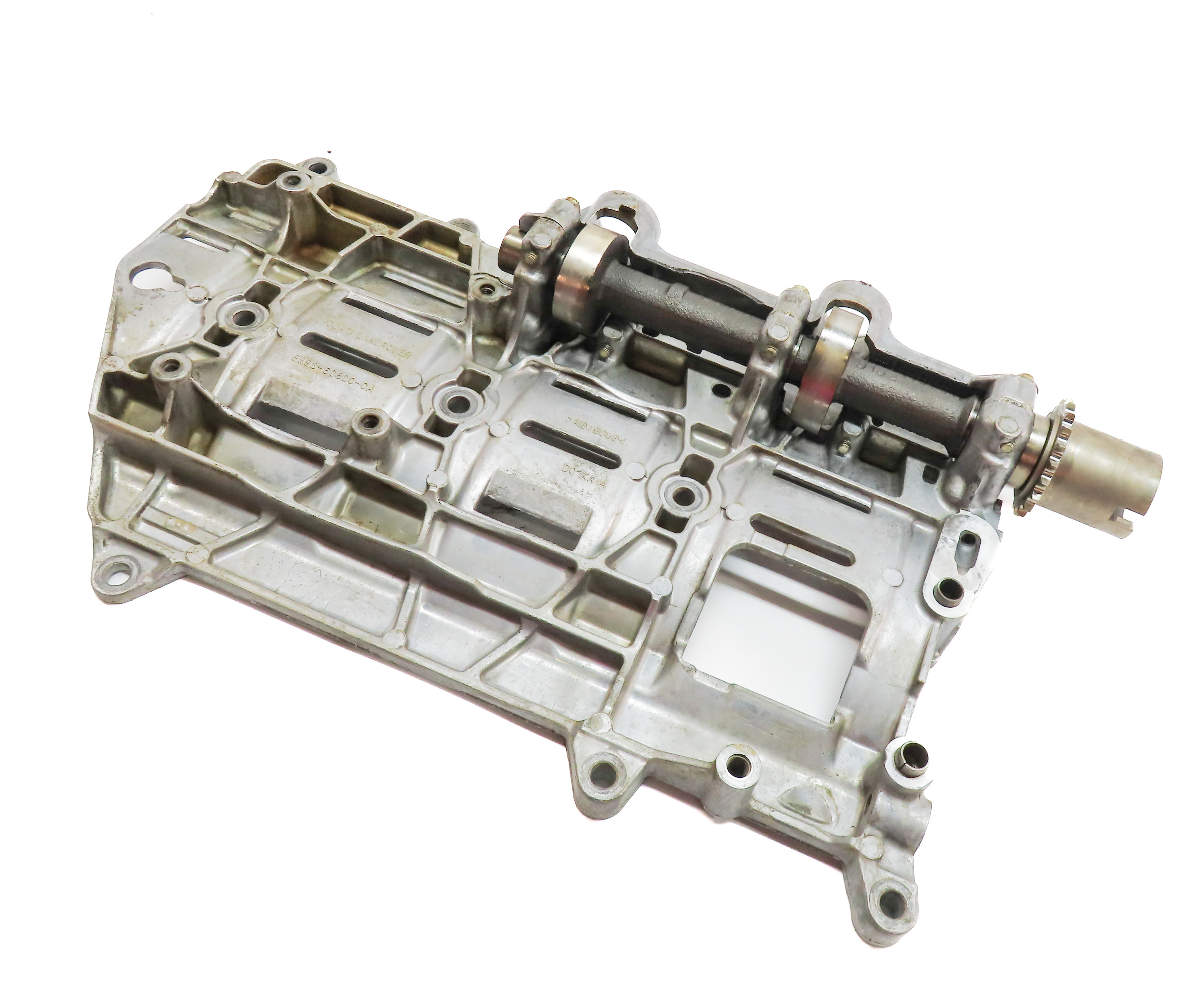 10-17 DISCOVERY LR4 ROVER SPORT L320 L494 L405 3.0L 5.0L OIL PAN BAFFLE TRAY — exact item pictured